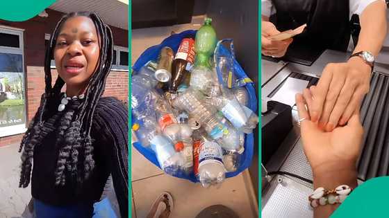 “I earned today”: Abroad-based Nigerian woman shows how recycling ordinary bottles made her rich