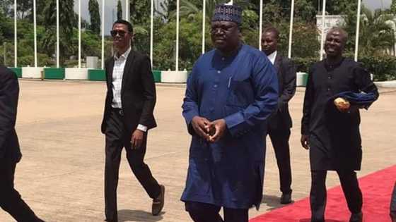 Yanzu Yanzu: Shugaban majalisar dattawa ya tafi kasar Masar kallon wasan Najeriya da Algeria