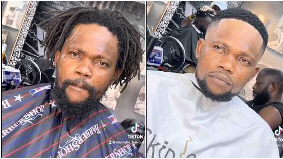 "Goodbye to dreadlocks": Man walks into salon and cuts his long hair, viral video shows his cute new looks