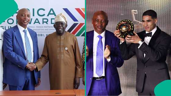 Tinubu gives approval for Nigeria to host 2026 CAF Awards after meeting with Motsepe