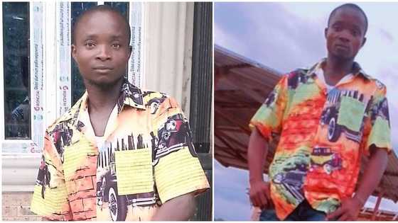 Nigerian mortician shows off his mortuary work on Facebook, takes pictures with bodies in coffins