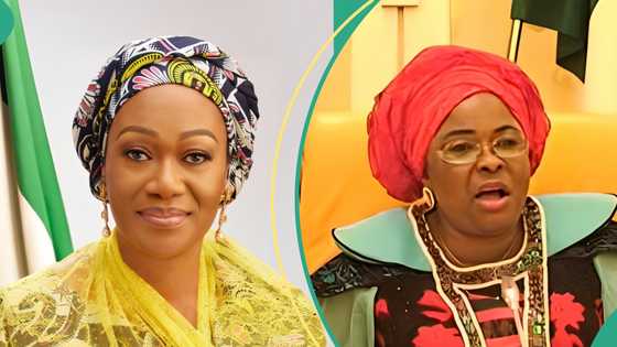 Remi Tinubu under scrutiny over the way she addressed Patience Jonathan at event: "Very classless"