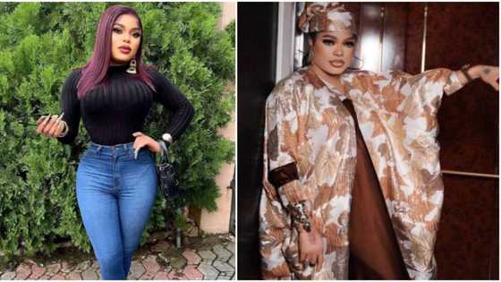 "I say I'm a girl and some are still doubting": Bobrisky insists he is not a man, Nigerians react