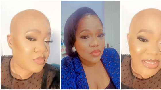 Gorimapa: Actress Toyin Abraham ‘goes bald’ as she debuts new look on social media, fans react