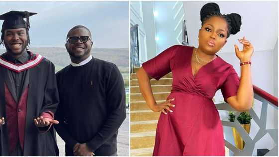 God bless you more: Funke Akindele celebrates stepson Josiah Bello on his birthday, he responds