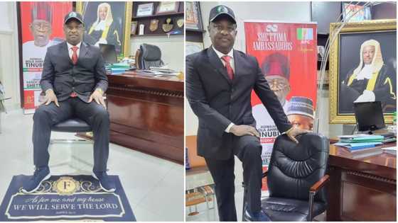 Reactions as Keyamo copies Shettima’s outfit at NBA conference, shares photo