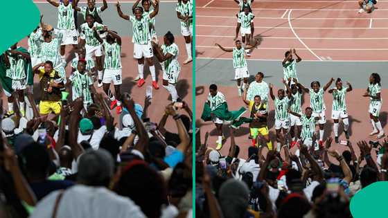 10th WAFCON Title: Ahmed Musa dances to Igbo song to celebrate Super Falcons' win, video