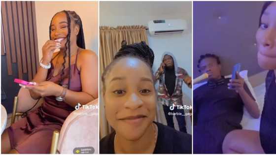"I was his student": Nigerian lady falls in love with her former maths teacher, meets him after many years