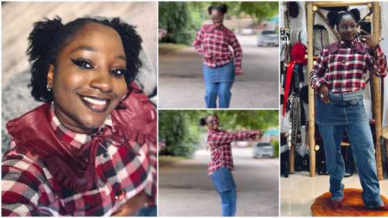 Pastor Enenche's daughter Deborah causes a buzz with outfit in dance video: "Your dressing dey confuse us"