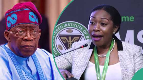 Tinubu ya canza tunani, ya janye sunan matar da ya naɗa a babban banki CBN, An gano dalili