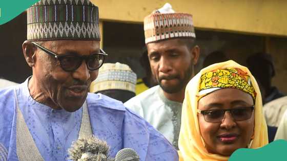 Aisha Buhari said her real husband died in 2017? Fact surfaces