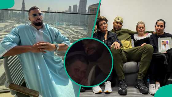 Anthony Joshua: Video of Latif with his mum before he died in crash moves many to tears