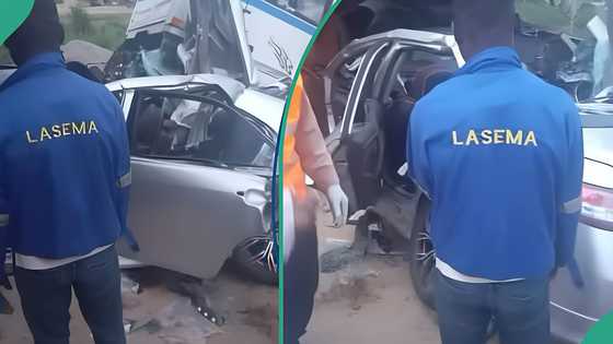 5 dead as car collides head-on with truck on Badagry Expressway in Lagos