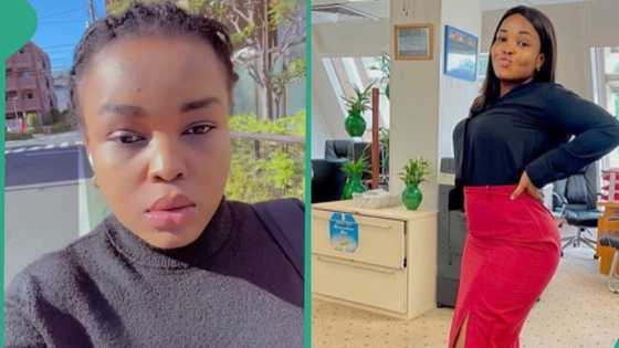 Nigerian lady teaching in Japan bursts into tears in video, says her student called her a monkey