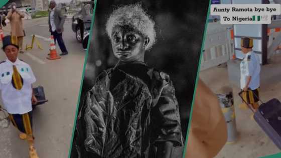 “Bye-bye to Nigeria”: Aunty Ramota stirs speculation with video of her at airport