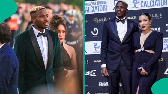 Victor Osimhen, girlfriend attend Galatasaray's exclusive party to celebrate 25th title, video