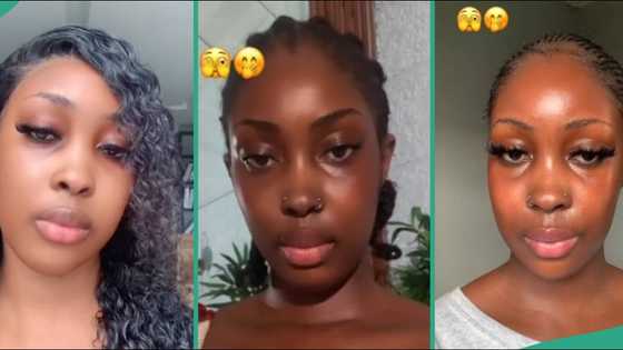 Nigerian lady posts her transformation after quitting bleaching, video goes viral on TikTok