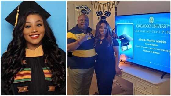 Senator Adeleke celebrates daughter Adenike as she graduates from US university
