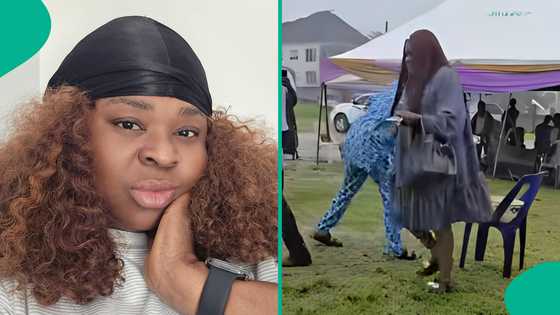 "I told myself I wouldn't go": Woman storms her ex-husband's mum's burial, shares what she noticed