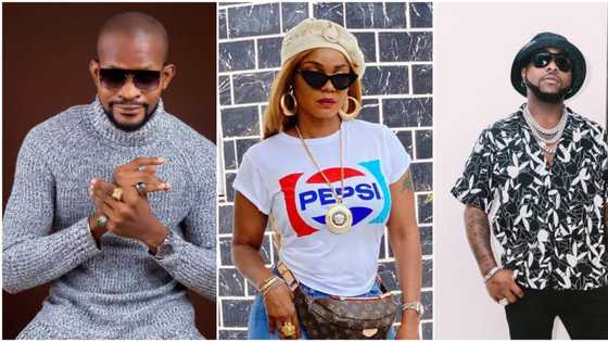 Davido isn't responsible for why you don't have a husband, Uche Maduagwu slams Iyabo Ojo