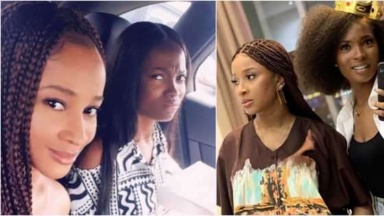 Adesua Etomi reveals how Jemima Osunde moved into her home to help with her 1st IVF journey