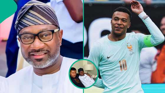 "He looks like Mbappe": Billionaire Otedola celebrates only son's b'day with heartfelt message, pics