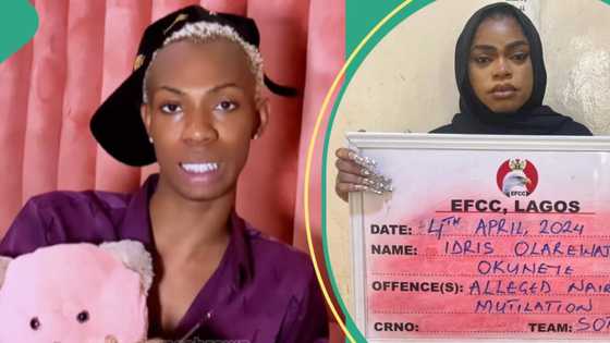 "Ex-auntie mi I'm sorry u're going through this": James Brown sends message to Bobrisky, fans react