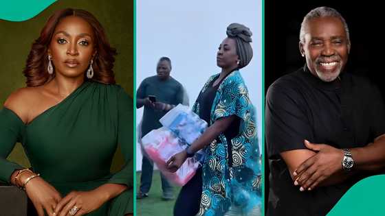Eyewitness' account of Kate Henshaw’s actions at Olu Jacobs’ funeral ignites reactions