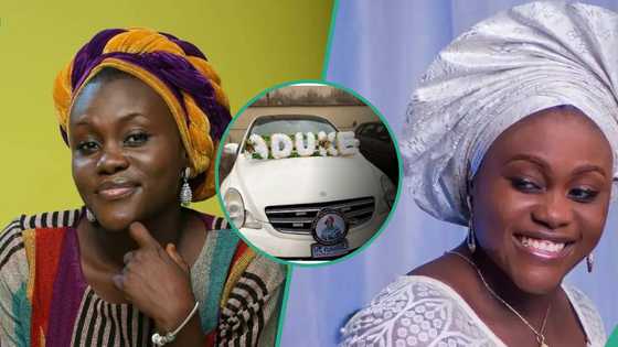 Video of Aduke Gold's burial makes fans teary as pallbearers dance with her remains: "Hmm, rest easy"