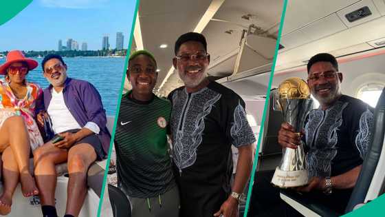 WAFCON 2025: Omotola Jalende Ekeinde's husband flies super falcons after win, shares plush pictures