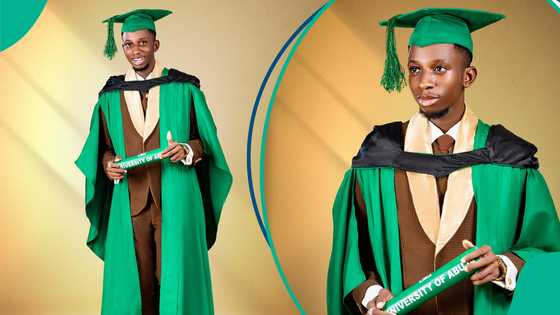 University of Abuja student bags law degree after 5 years, shatters record in his extended family