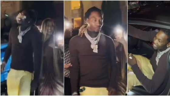 Priceless moment Cardi B gifted hubby Offsetyrn N228m Lambo Aventador SVJ for birthday (video)