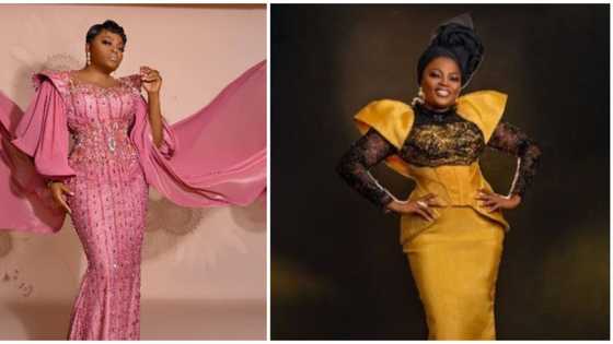 Her excellency: Nollywood star Funke Akindele sports 3 fabulous looks for her birthday