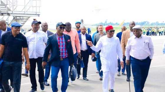 Wike dumping PDP? Rivers governor returns from Turkey, drops strong message about APC