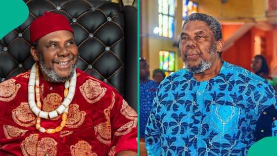 Throwback photo of actor Pete Edochie as a guy impresses fans: “Never knew he was once young”