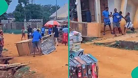 Drama as man reportedly takes back kiosk he bought for girlfriend after she cheated on him