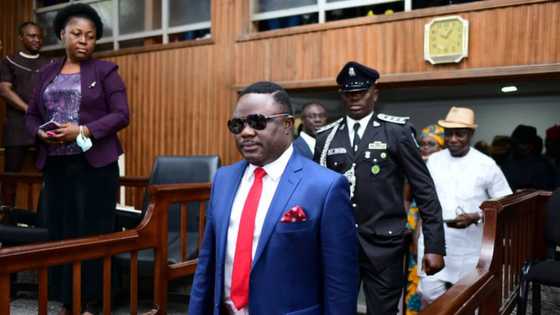 After Governor Ayade’s defection, armed policemen take over PDP secretariat in Calabar