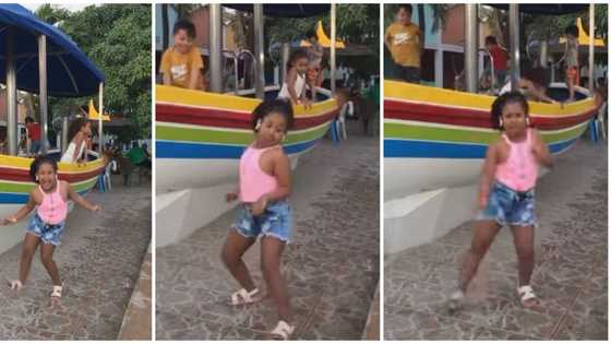 Little Columbian girl dances hard, shows off incredible legwork in video that wowed Nigerians