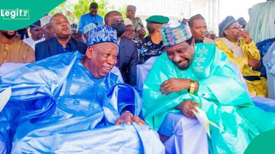 Abin da muka sani game da jita jitar matsala tsakanin Ganduje da Barau Jibrin