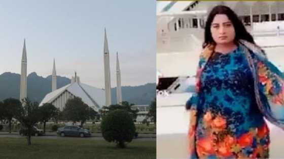 Bidiyon Fitacciyar 'Yar TikTok Tana Girgijewa a Masallaci, 'Yan Sanda Sun Kama ta