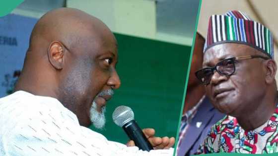 Dino Melaye da tsohon gwamna sun gwabza kan Tinubu a taron PDP, an yaɗa bidiyon