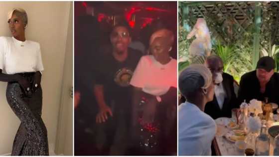 Tiwa Savage parties hard with Hollywood actor Jamie Foxx, whines waist as he stands behind her in sweet video