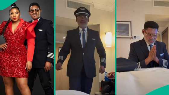 Omotola Jalade Ekeinde's hubby shares plush video of his'Get Ready With Me' as he prepares for work