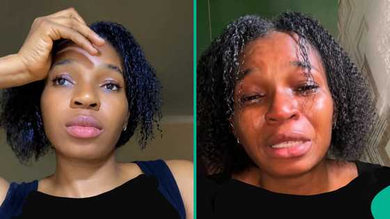 Mum cries bitterly as she seeks help to locate her twin girls, mentions her major suspect