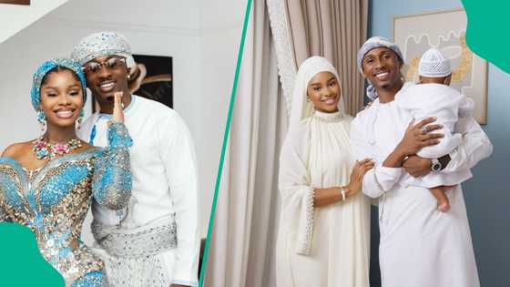 Priscilla, Juma Jux share ordeal since son started crawling, funny clip trends: "Una just dey start"