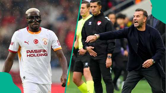 Galatasaray coach reacts as Victor Osimhen blanks against Genclerbirligi