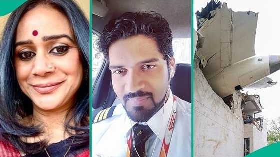 Indian lady shares heartbreaking post about Air India Pilot Clive after plane crash killed him