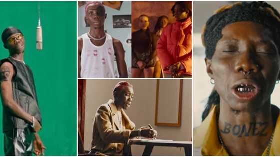 Blaqbonez copies Asake, Ayra Starr, Burna, Buju, Ruger, Oxlade, Portable in his new music video, trends online