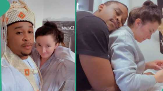 Nigerian man gets tired of being used and dumped, finds beautiful Polish lady and marries her