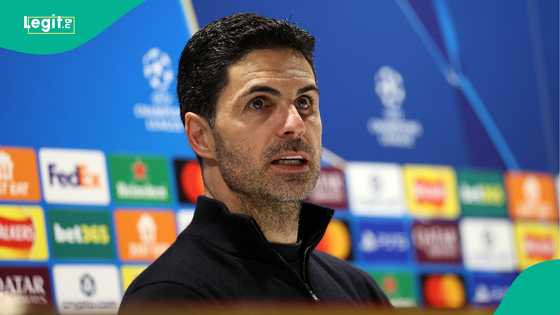 Mikel Arteta reacts as Arsenal reaches UCL semi-final, to face Lookman's Atletico Madrid